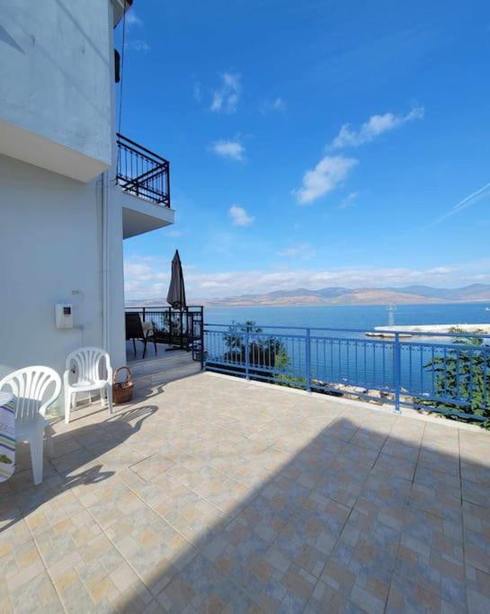 Villa Ocean Vista Retreat Skala Polichnitou Exterior foto